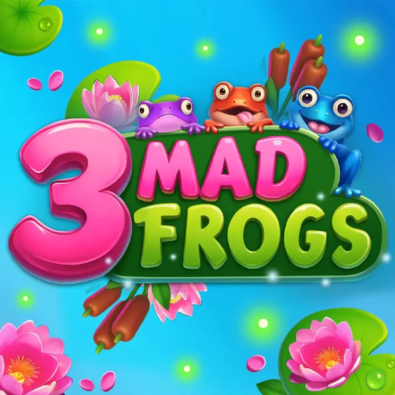 Обложка слота 3 Mad Frogs